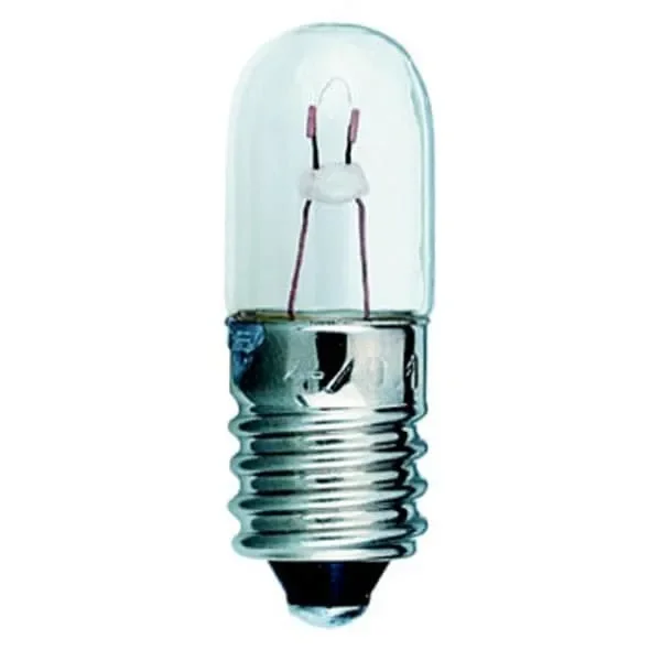10mm x 28mm 6V 60MA 0.36W E10