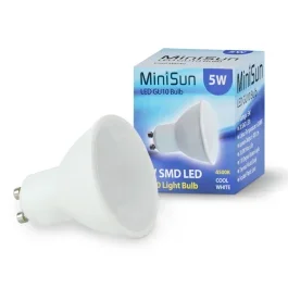 20 x MiniSun 5W LED 4500k GU10 Spotlight Bulbs