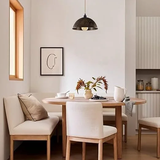 21cm Metal Lampshade Easy Fit Light Shade ~5939