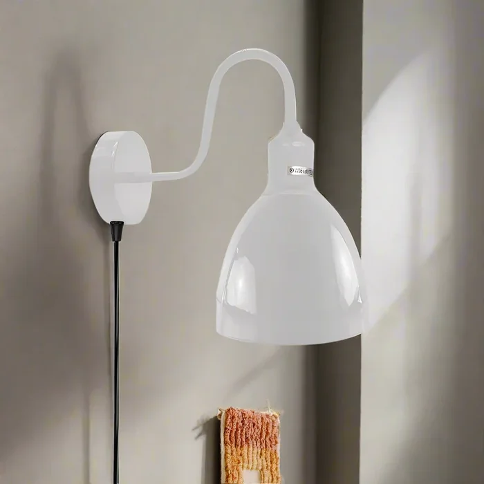 2m Plug-in Wall Sconce | Modern Vintage Industrial ~5929
