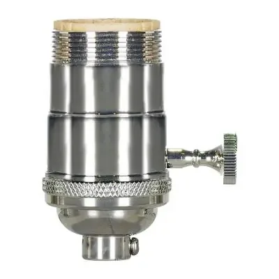 3 Way (2 Circuit) Turn Knob Socket