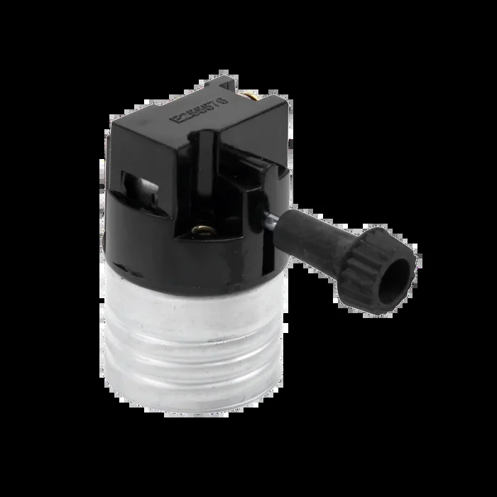 3 Way Socket Replacement for lamp Removeable Turn Knob~1057