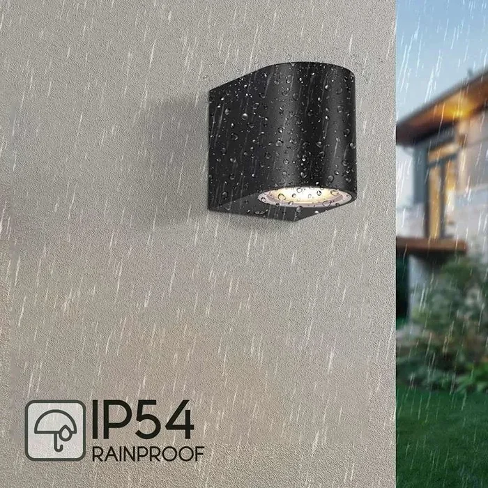 3W Modern Outdoor LED Black wall lights Sconces ~4961