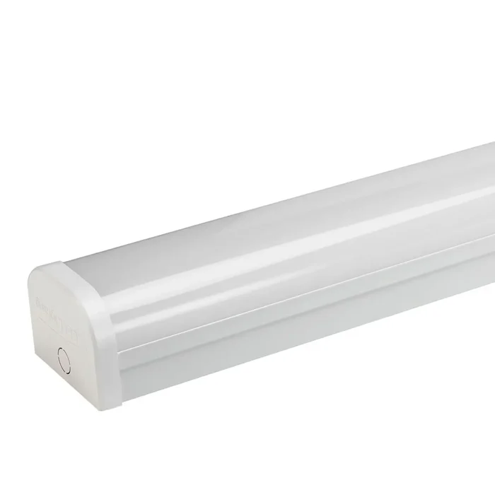 40W LED Integrated Batten 4ft 4000K Double Emergency with MW Sensor