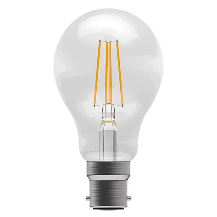 4W (40W) LED Filament Clear GLS BC 4000K Dimmable