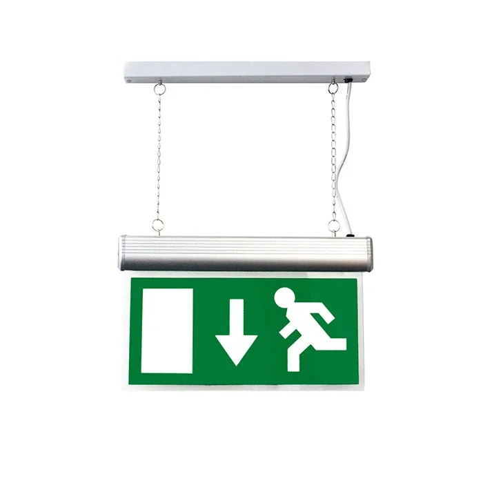 4W Suspended LED Emergency Exit Sign – Maintained
