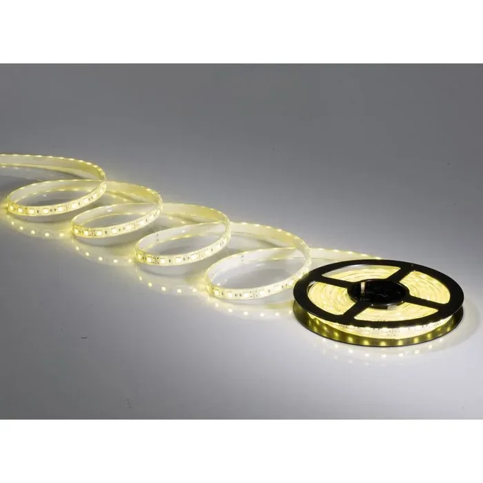 5m Warm White SMD5050 60 LED/m 10mm 14.4W/m (IP65)