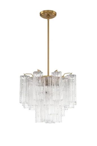 Addis Four Light Chandelier (ADD-300-AG-CL)