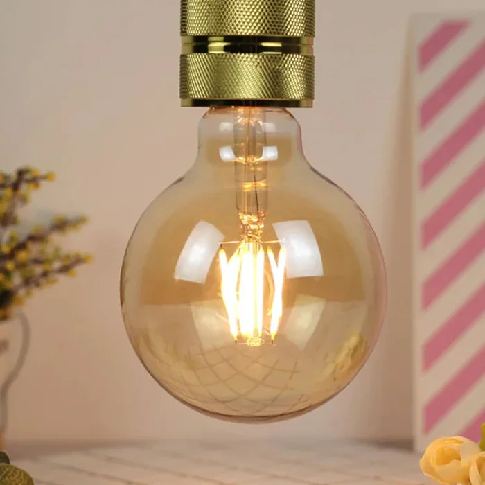 Ampoules LED vintage Edison 8 W B22 à baïonnette avec filament Blanc Chau