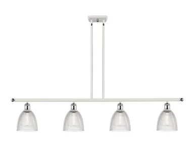 Ballston Four Light Island Pendant (516-4I-WPC-G382)