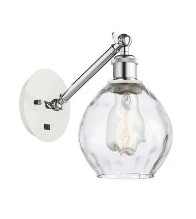 Ballston One Light Wall Sconce (317-1W-WPC-G362)