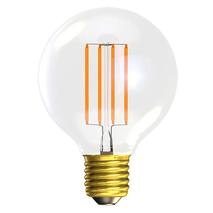 BEL 80mm LED Globe 240V 4W (40W) E27 2700K Clear