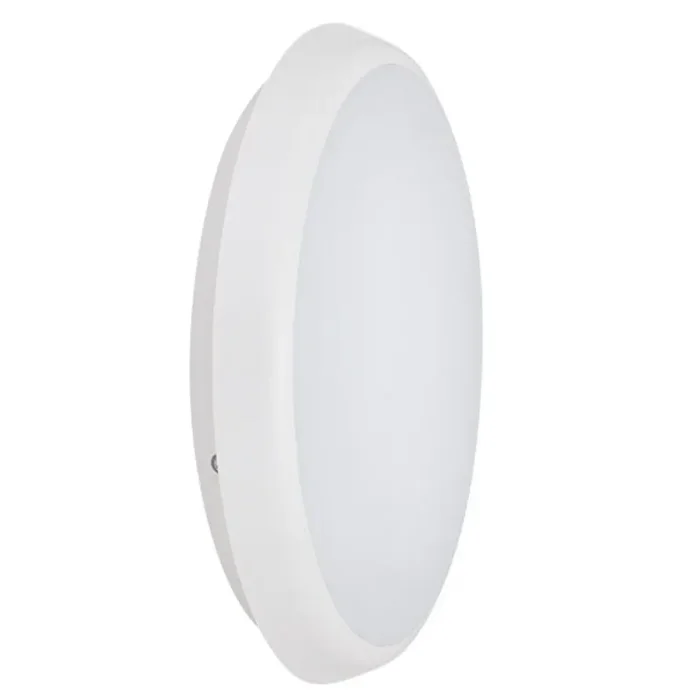 Bell LED Bulkhead 18W Changeable CCT 3000/4000/6000K Emergency with Sensor
