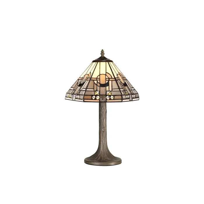 Bergman 1 Light Tree Like Tiffany Table Lamp EM1100-KHSA