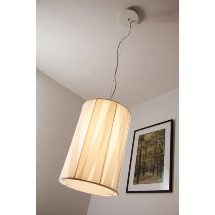 Bernd Unrecht Cross pendant light white, 1-light source