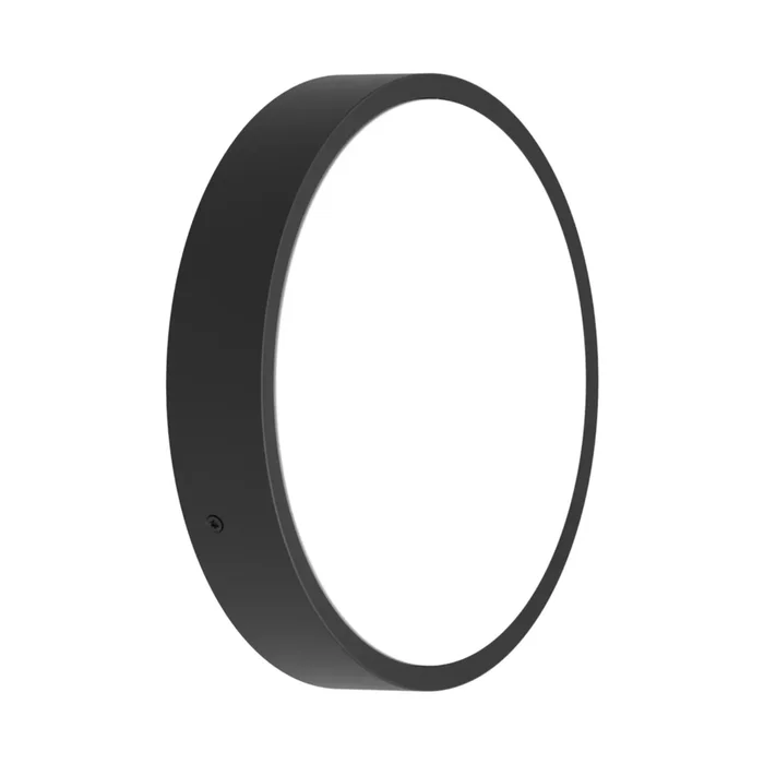 Black 17W LED Surface Mounted 300mm Bulkhead Multi CCT & Power IP65