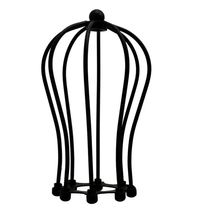 Black Lampshade Metal Balloon Cage Wall Easy Fit Hanging light~2445