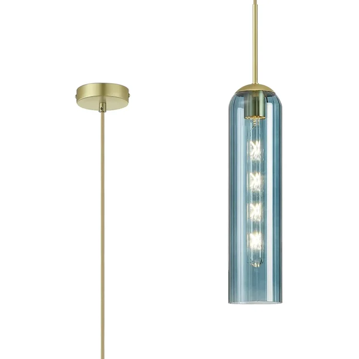 Brando Single Pendant Satin Gold EM9778-HSA