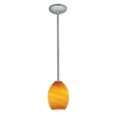 Brandy FireBird LED Pendant (28023-3R-BS/AMBFB)