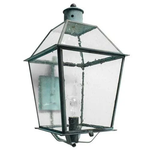 Brass Traditions 711-GT Boston Wall Lantern Glass Top