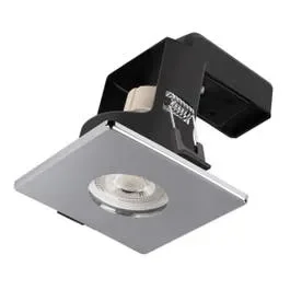 Bright Source Square IP65 GU10 Downlight – Chrome