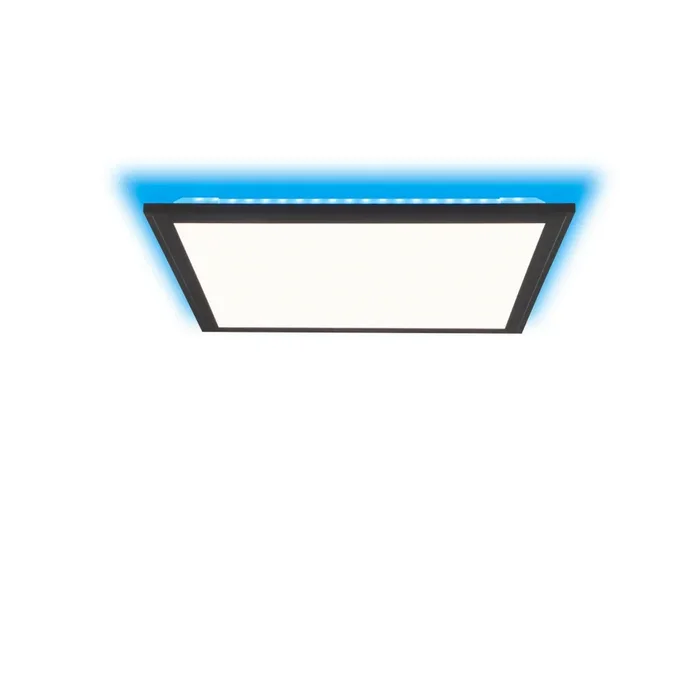 Brilliant Allie Ceiling Light LED black, 1-light source, Remote control
