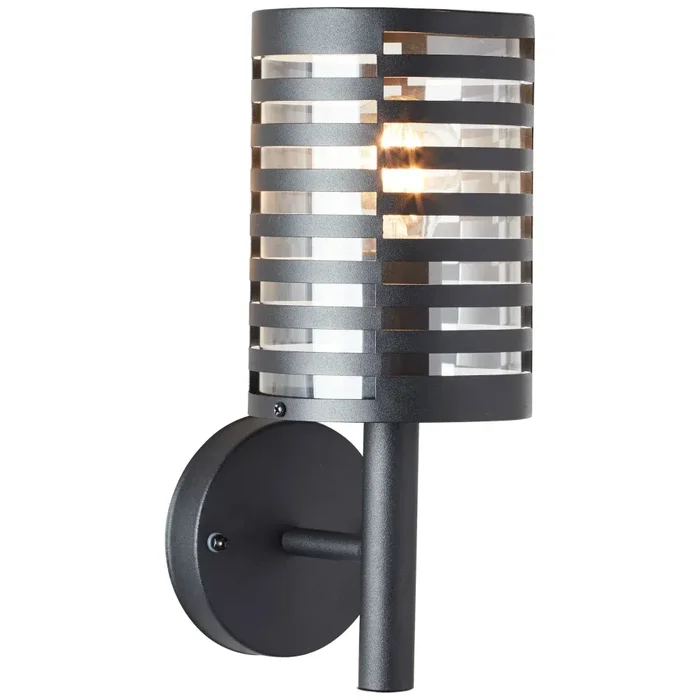 Brillliant Venlo Outdoor Wall Light black, 1-light source