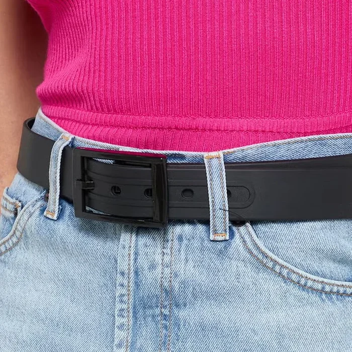 Candy Colour Silicone Women and Men Belt ~5335