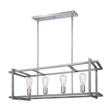 Carli Four Light Chandelier (ICH1066A04BNB33)