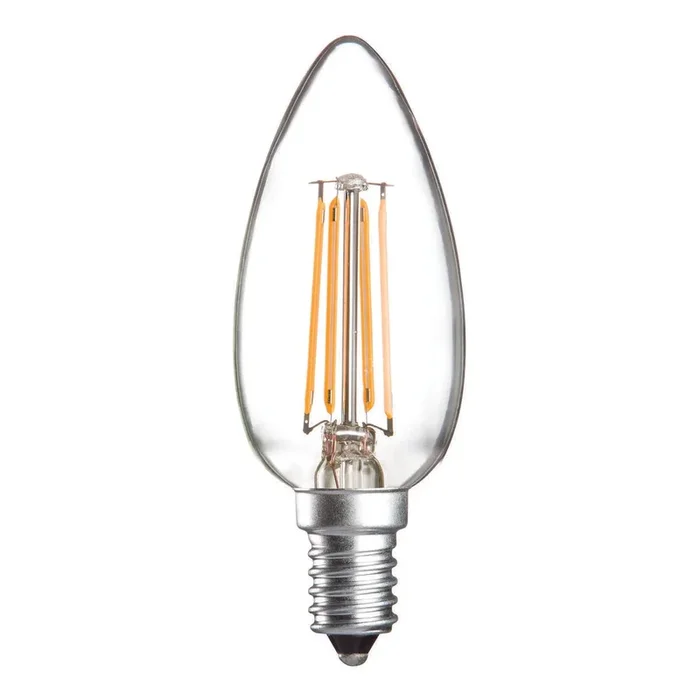 Casell Filament LED Candle 240v 4w E14 440lm 2700°k Dimmable – 0635635589097