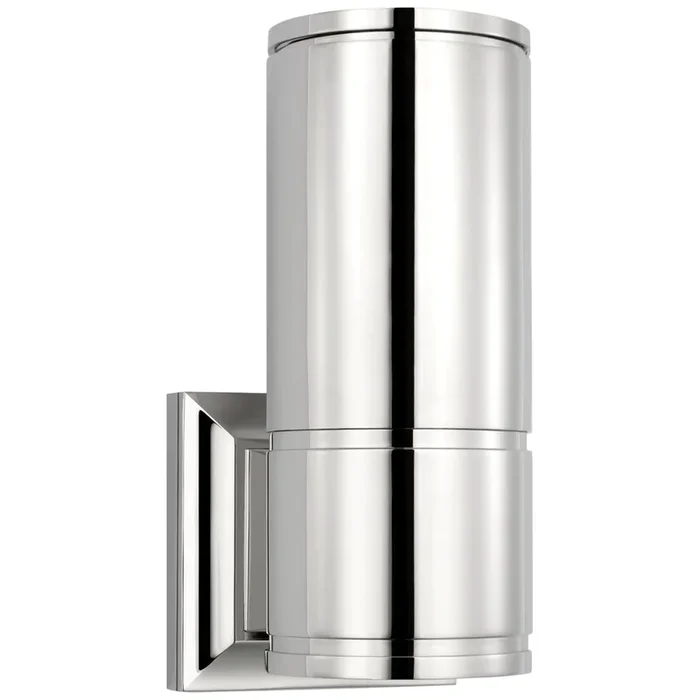 Chapman & Myers Provo 10″ Canister Light in Polished Nickel Wall Light W4.5″ x H9.5″CHD 2231PN