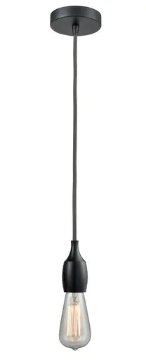 Chelsea One Light Mini Pendant (100BK-10GY-3BK)