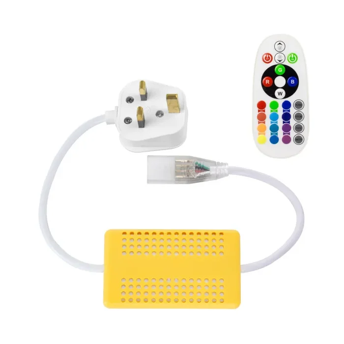 Controller and Remote Control for 220V RGB LED Strips