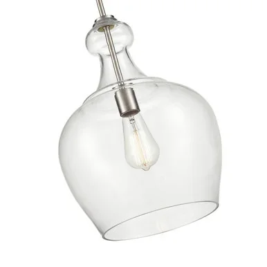 Corra One Light Pendant (4211-BN)