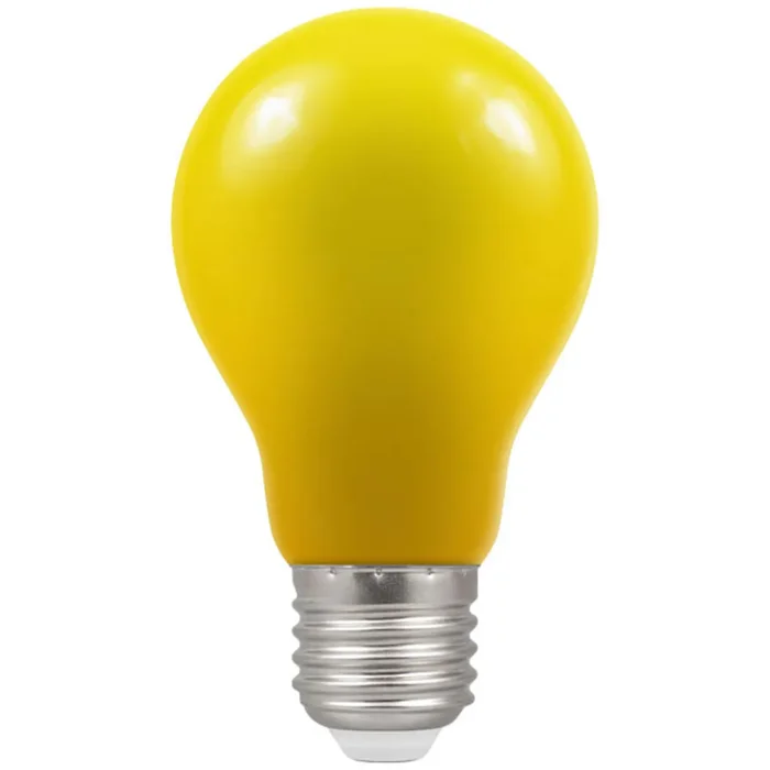 Crompton 1.5W LED Yellow GLS E27 – Outdoor