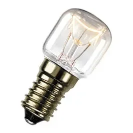 Crompton 15w E14 SES 2800k Clear Oven Lamp – Extra Warm White