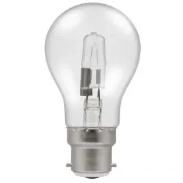 Crompton 28W BC B22 GLS Energy Saver Clear, Warm White