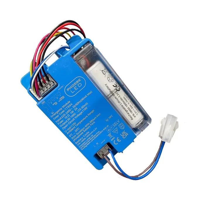 Crompton Verona IP65 Bulkhead Plug & Play Emergency Driver – Manual & Self Test
