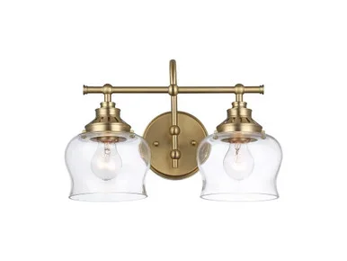 Daphne Two Light Vanity (3610-BA2 BCB-CLR)