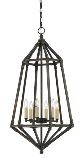 Denmark Six Light Pendant (FX-3594-6)