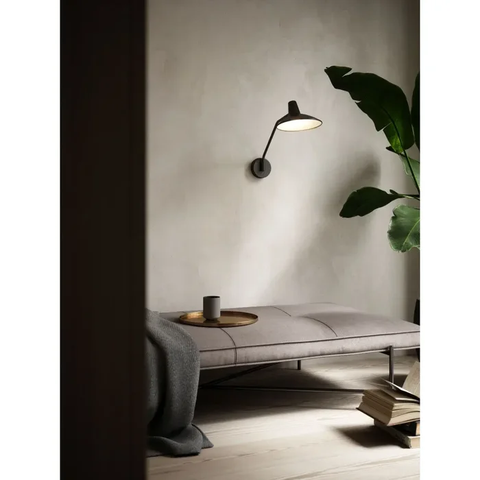 Design For The People by Nordlux DARCI Wall Light black, 1-light source