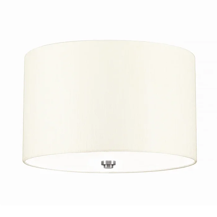 Designer’s Lightbox Ceiling Flush from the Fletcher Flush range. Fletcher 18″ Flush Product Code = DL-FLETCHER18-3LT-IV-AB