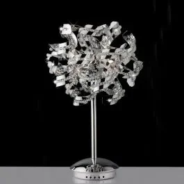 Diyas IL30558 Esme Polished Chrome 5 Light Table Lamp