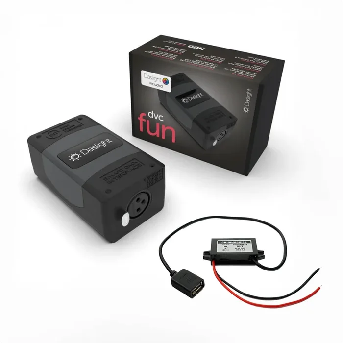 DMX DVC FUN Controller + Step down converter