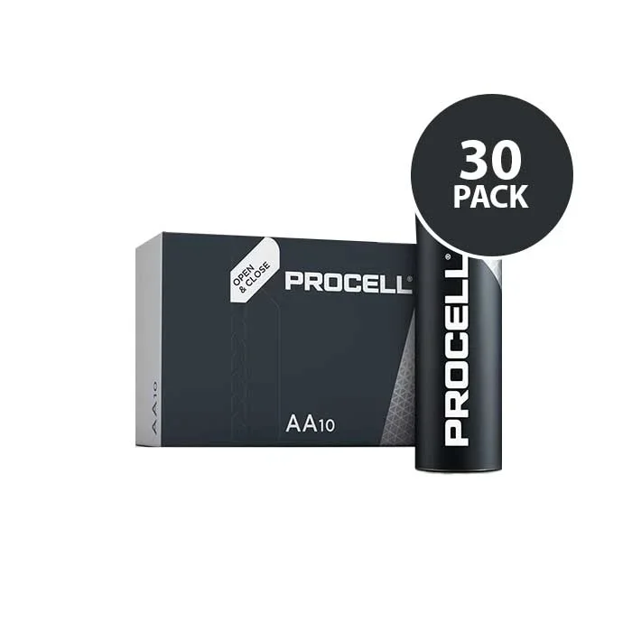 Duracell Industrial Procell – AA Batteries – 30 Pack