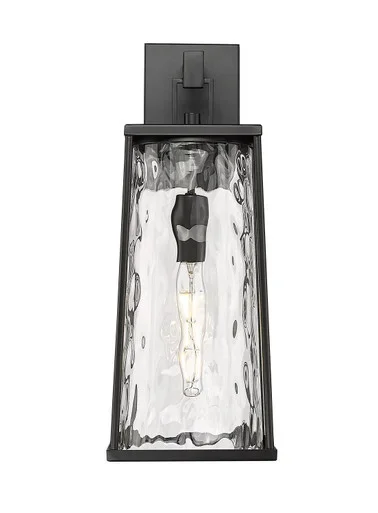 Dutton One Light Outdoor Wall Sconce (10611-PBK)