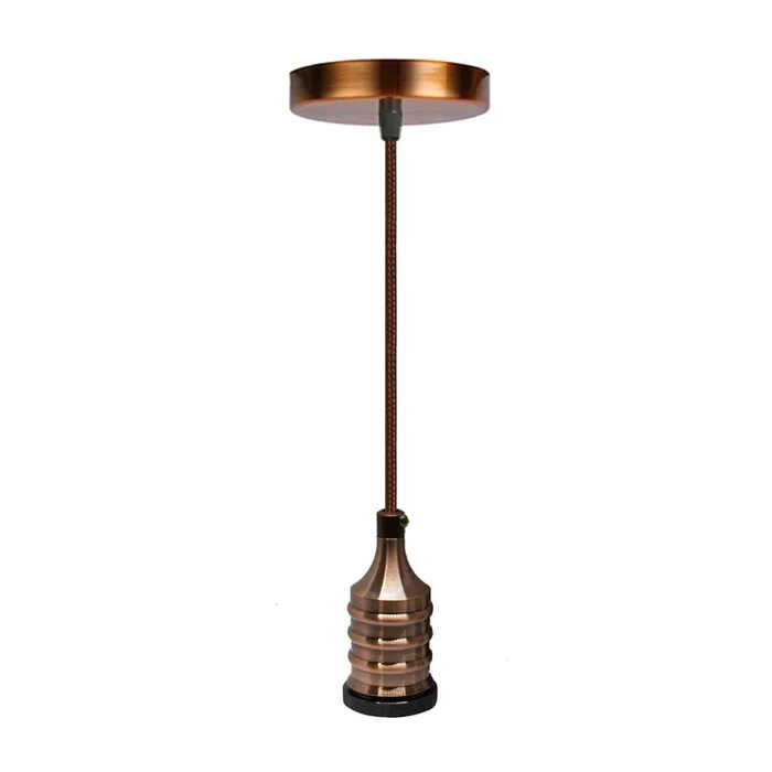 E27 Industrial Copper Vintage Holder~3143