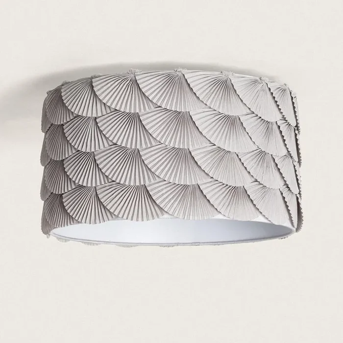 Edit Anabela Flush Ceiling Light – Grey