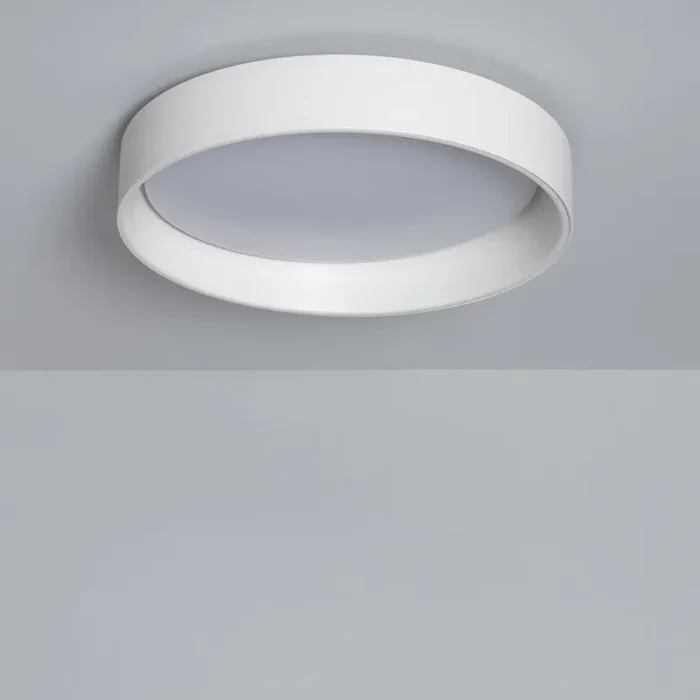 Edit Broadway 20W LED Round Flush Ceiling Light – White