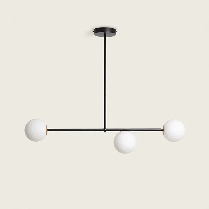 Edit Link 3 Light Bar Ceiling Pendant – Black